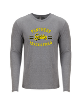 Snider HS Girls Track & Field Curve - Tri Blend Long Sleeve