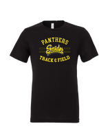 Snider HS Girls Track & Field Curve - Mens Tri Blend Shirt