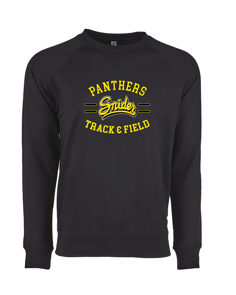 Snider HS Girls Track & Field Curve - Crewneck Sweatshirt