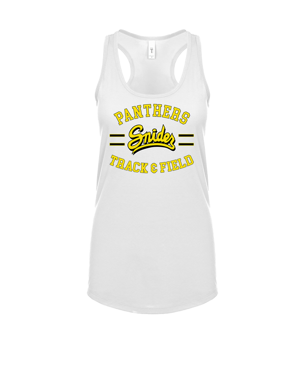 Snider HS Girls Track & Field Curve - Womens Tank Top