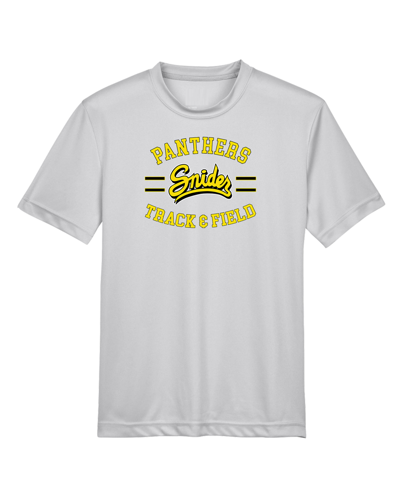 Snider HS Girls Track & Field Curve - Youth Performance T-Shirt