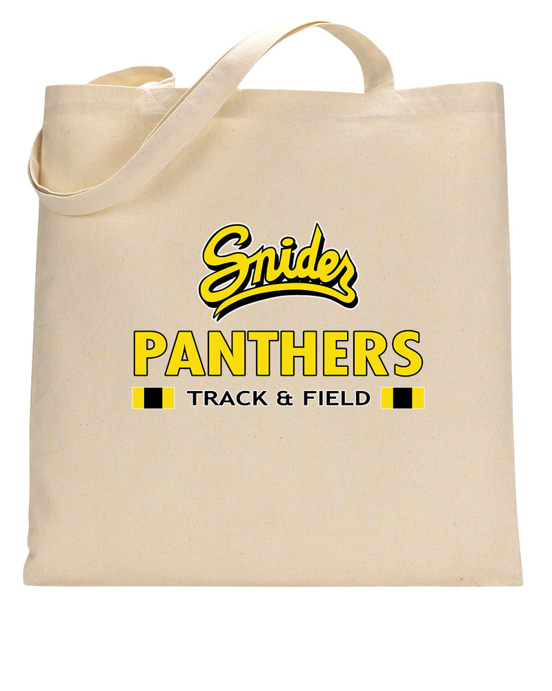 Snider HS Girls Track & Field Stacked - Tote Bag