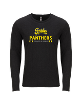 Snider HS Girls Track & Field Stacked - Tri Blend Long Sleeve