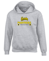 Snider HS Girls Track & Field Stacked - Cotton Hoodie