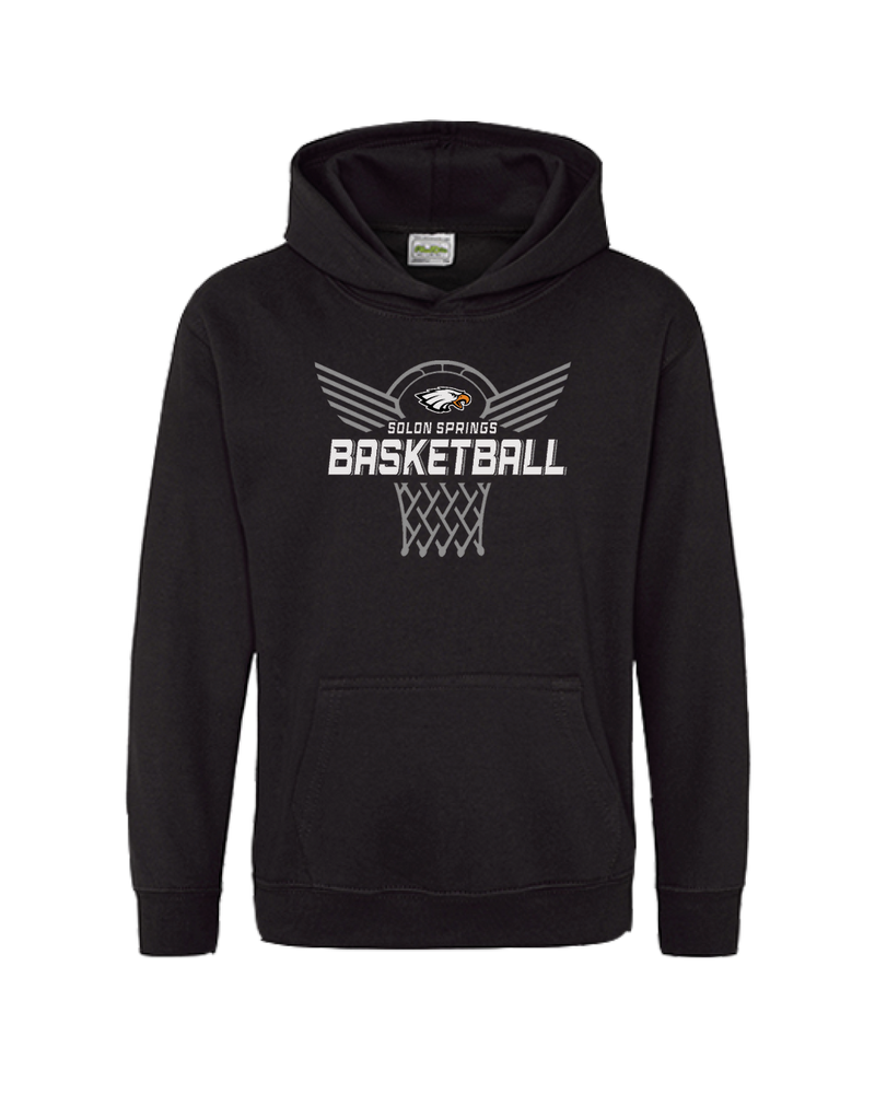 Solon Springs HS Nothing But Net - Cotton Hoodie