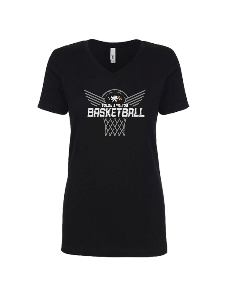 Solon Springs HS Nothing But Net - Women’s V-Neck