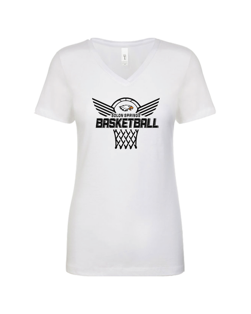 Solon Springs HS Nothing But Net - Women’s V-Neck