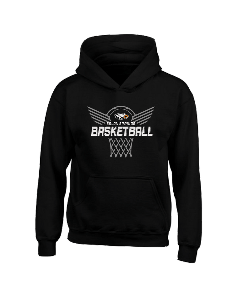 Solon Springs HS Nothing But Net - Youth Hoodie