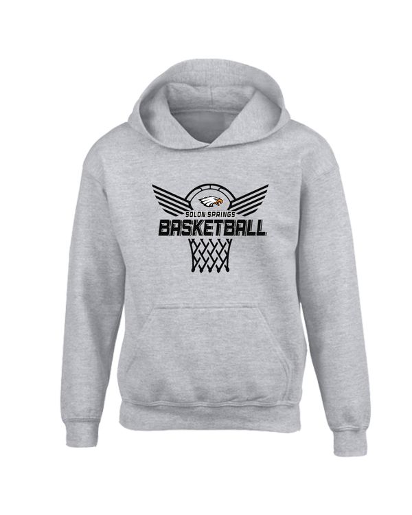 Solon Springs HS Nothing But Net - Youth Hoodie