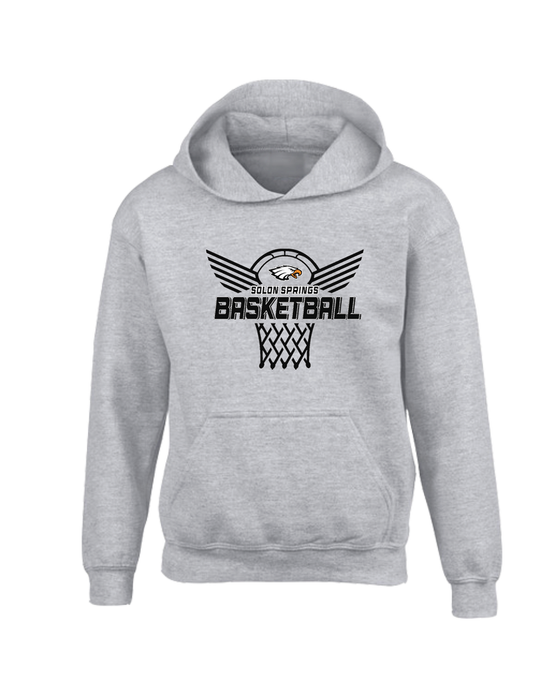 Solon Springs HS Nothing But Net - Youth Hoodie