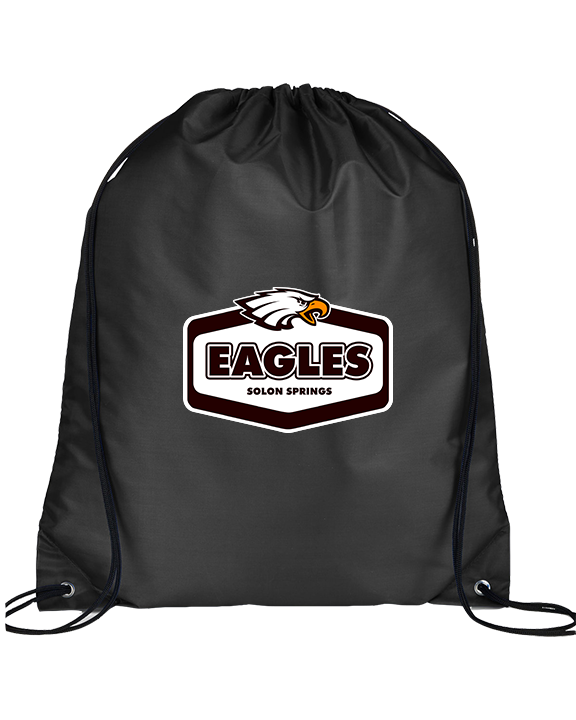 Solon Springs HS Basketball Board - Drawstring Bag