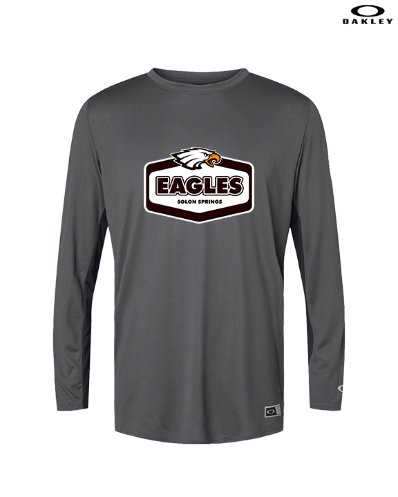 Solon Springs HS Basketball Board - Mens Oakley Longsleeve