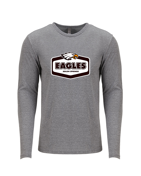Solon Springs HS Basketball Board - Tri-Blend Long Sleeve