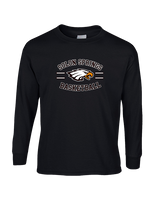 Solon Springs HS Basketball Curve - Cotton Longsleeve