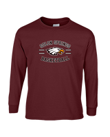 Solon Springs HS Basketball Curve - Cotton Longsleeve