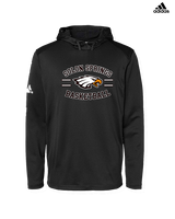 Solon Springs HS Basketball Curve - Mens Adidas Hoodie