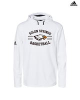 Solon Springs HS Basketball Curve - Mens Adidas Hoodie