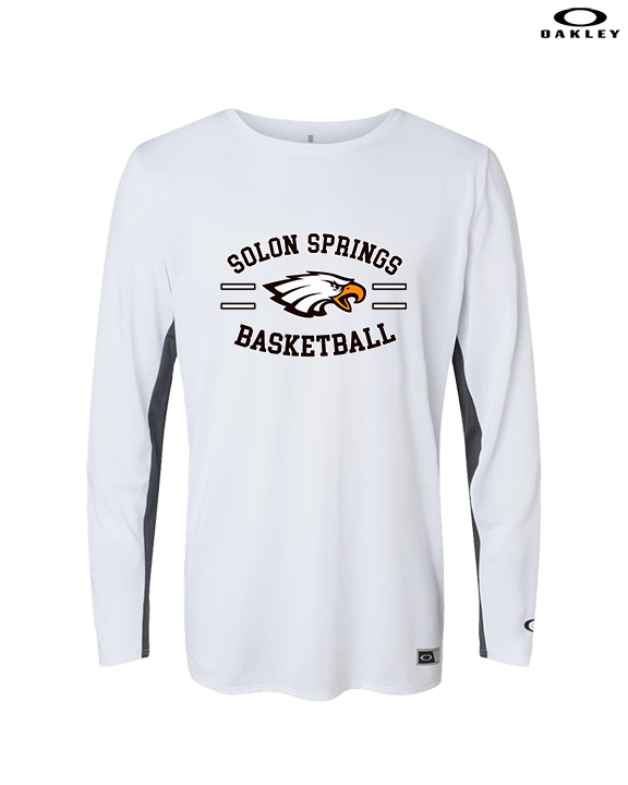 Solon Springs HS Basketball Curve - Mens Oakley Longsleeve