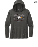 Solon Springs HS Basketball Curve - New Era Tri-Blend Hoodie