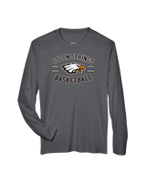 Solon Springs HS Basketball Curve - Performance Longsleeve