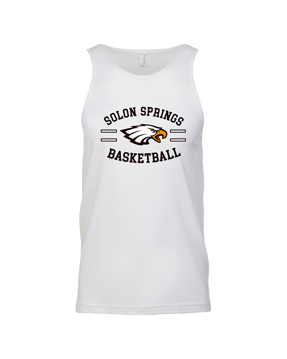 Solon Springs HS Basketball Curve - Tank Top