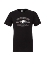 Solon Springs HS Basketball Curve - Tri-Blend Shirt