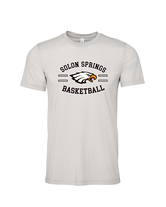 Solon Springs HS Basketball Curve - Tri-Blend Shirt