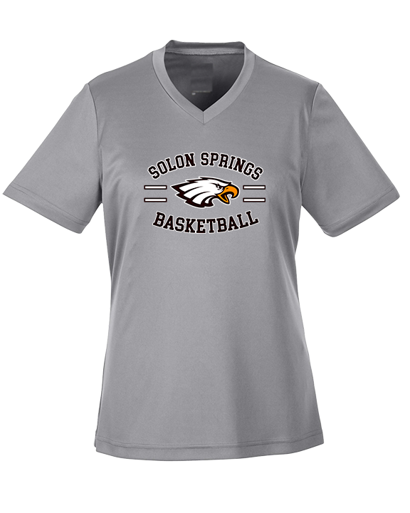 Solon Springs HS Basketball Curve - Womens Performance Shirt