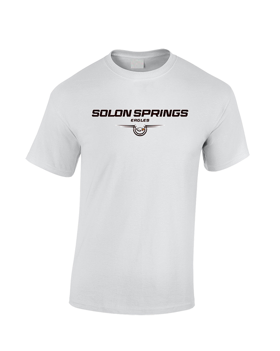 Solon Springs HS Basketball Design - Cotton T-Shirt