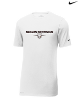 Solon Springs HS Basketball Design - Mens Nike Cotton Poly Tee