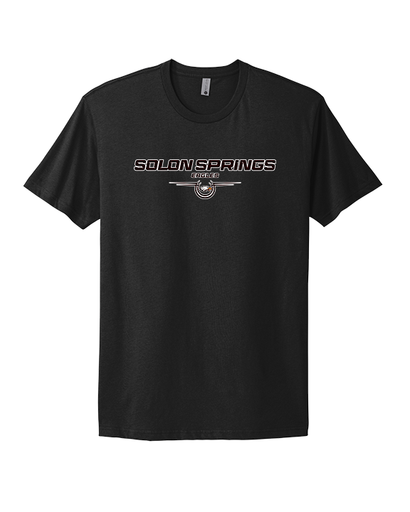 Solon Springs HS Basketball Design - Mens Select Cotton T-Shirt