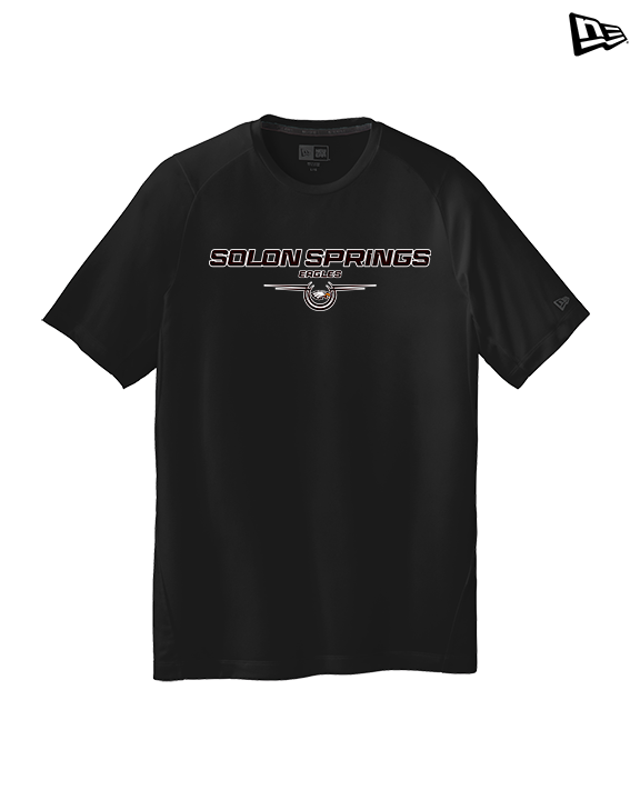 Solon Springs HS Basketball Design - New Era Performance Shirt