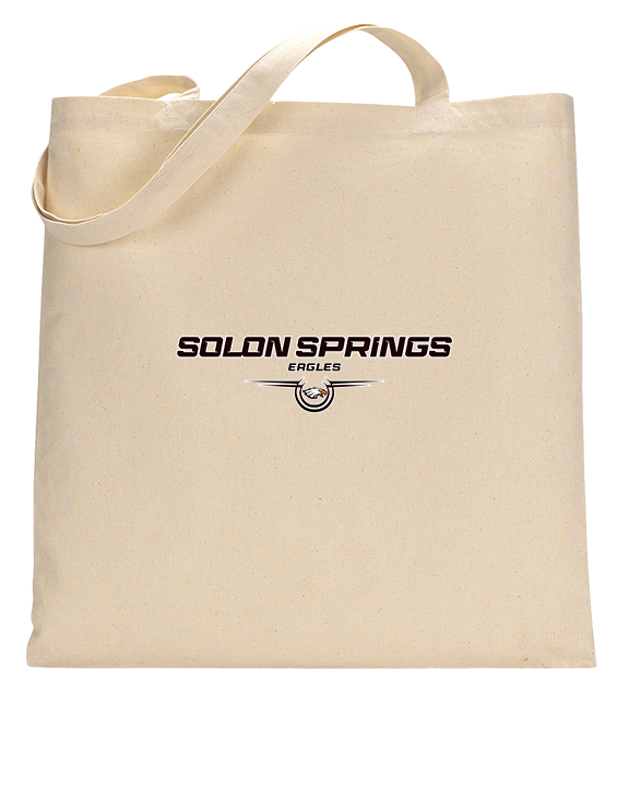 Solon Springs HS Basketball Design - Tote