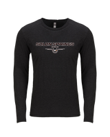 Solon Springs HS Basketball Design - Tri-Blend Long Sleeve