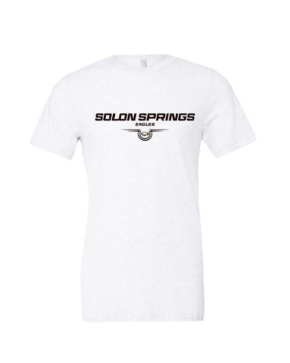 Solon Springs HS Basketball Design - Tri-Blend Shirt