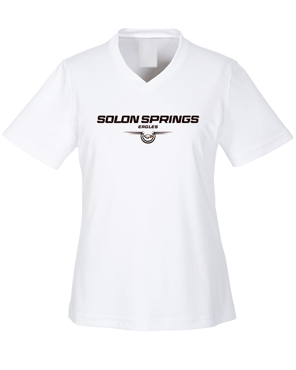 Solon Springs HS Basketball Design - Womens Performance Shirt