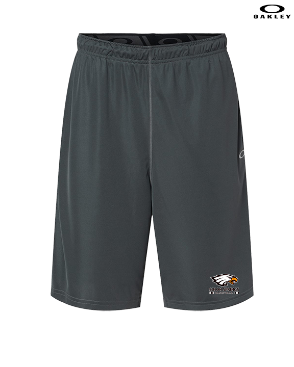 Solon Springs HS Basketball Stacked - Oakley Shorts