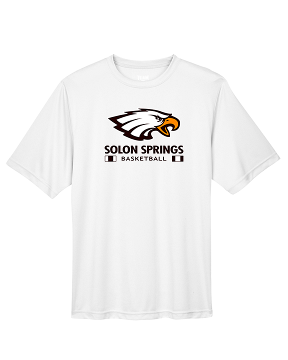 Solon Springs HS Basketball Stacked - Performance Shirt