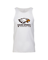 Solon Springs HS Basketball Stacked - Tank Top