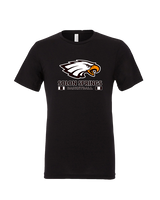 Solon Springs HS Basketball Stacked - Tri-Blend Shirt