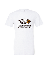 Solon Springs HS Basketball Stacked - Tri-Blend Shirt