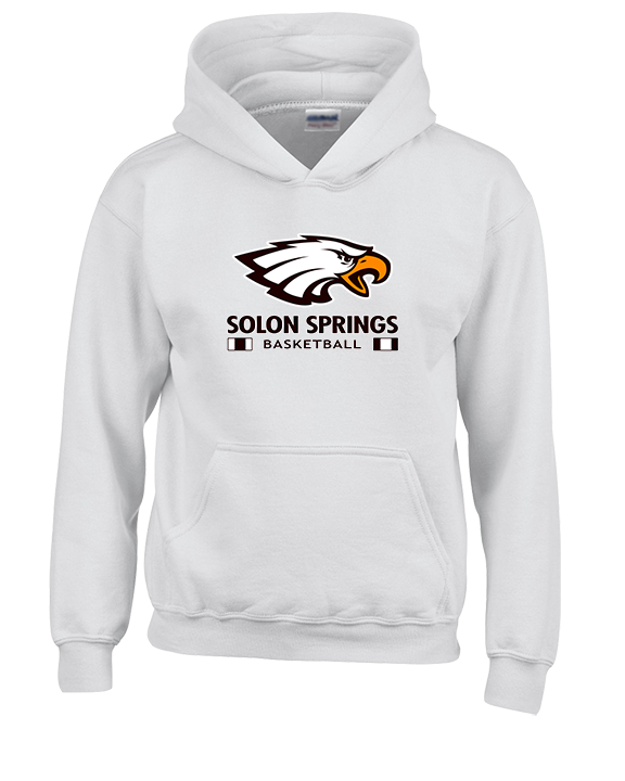 Solon Springs HS Basketball Stacked - Unisex Hoodie