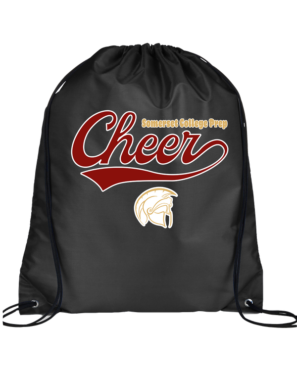 Somerset College Prep Cheer Banner - Drawstring Bag