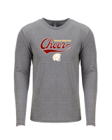 Somerset College Prep Cheer Banner - Tri Blend Long Sleeve