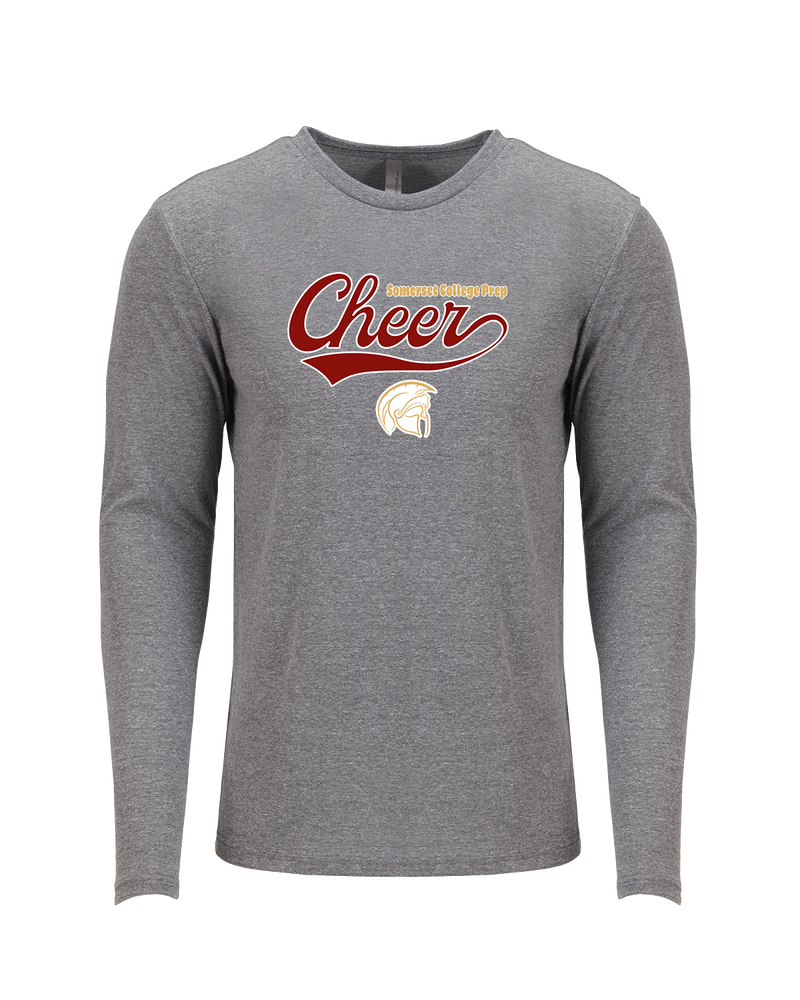 Somerset College Prep Cheer Banner - Tri Blend Long Sleeve