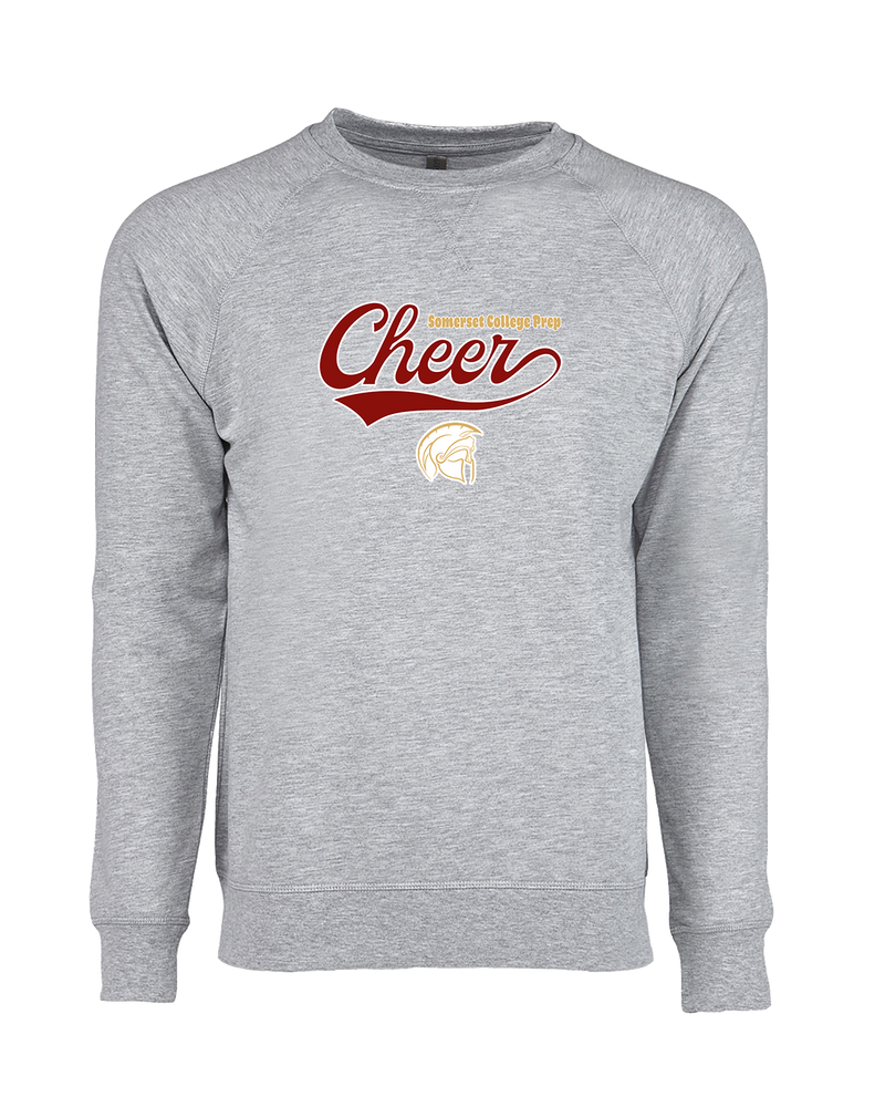 Somerset College Prep Cheer Banner - Crewneck Sweatshirt