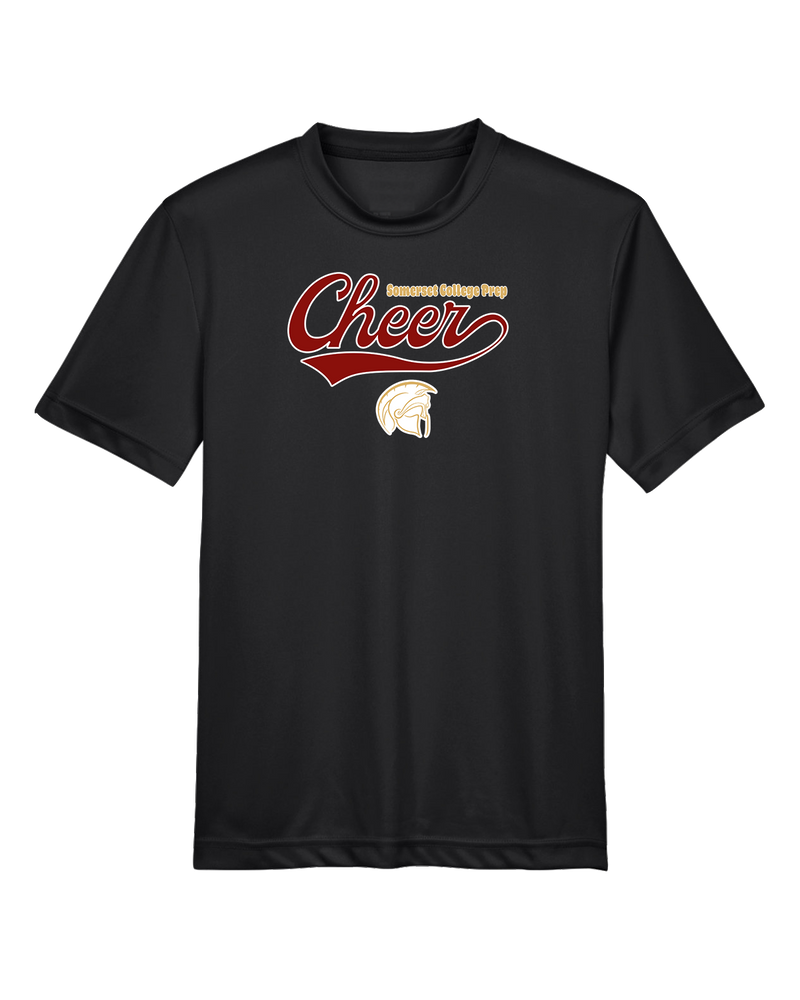 Somerset College Prep Cheer Banner - Youth Performance T-Shirt