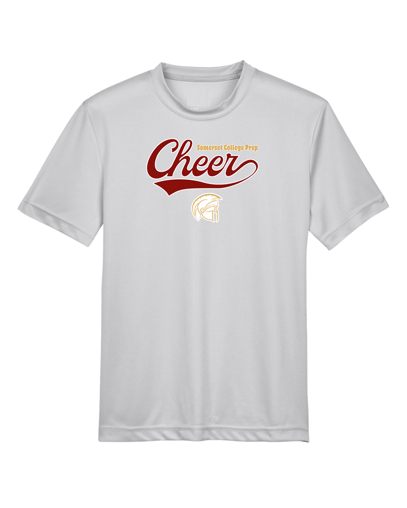 Somerset College Prep Cheer Banner - Youth Performance T-Shirt