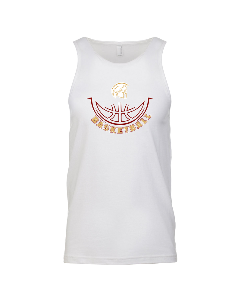 Somerset College Prep Basketball Half Ball - Mens Tank Top