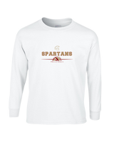 Somerset College Prep Volleyball Half Vball - Mens Basic Cotton Long Sleeve